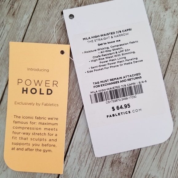 Fabletics Mila Powerhold Capri - Picture 8 of 9